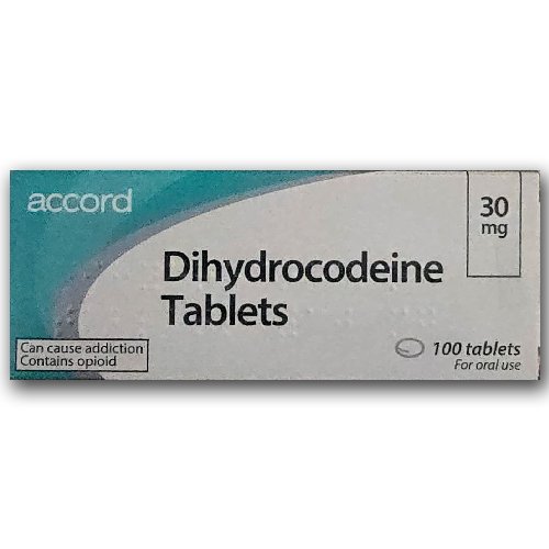 dihydrocodeine 30mg tablets (100 tabs)