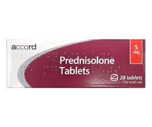 prednisolone 5mg tablets (28 tabs) – accord