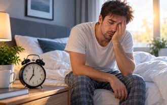 wake up tired after full night sleep
