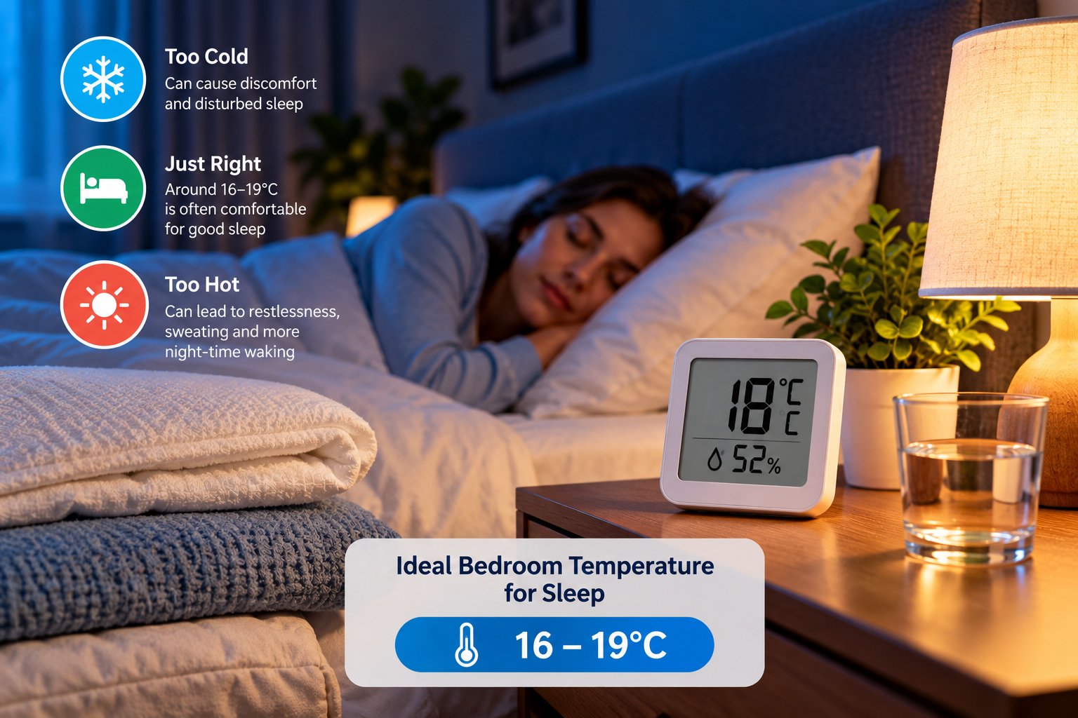 how bedroom temperature affects sleep quality