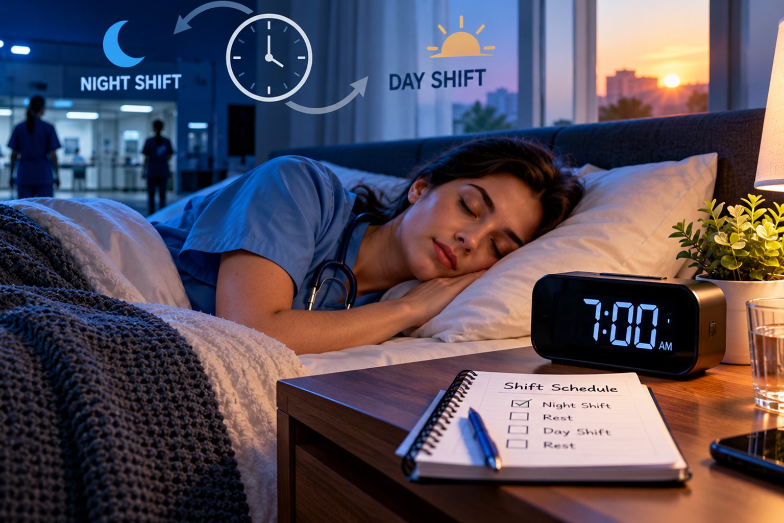 how shift work affects sleep and rest