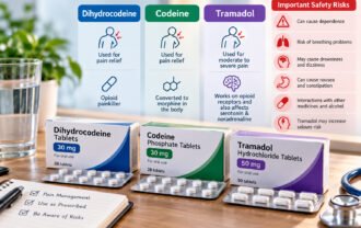 dihydrocodeine codeine tramadol safety risks