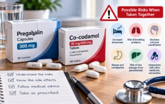 pregabalin co codamol safety risks