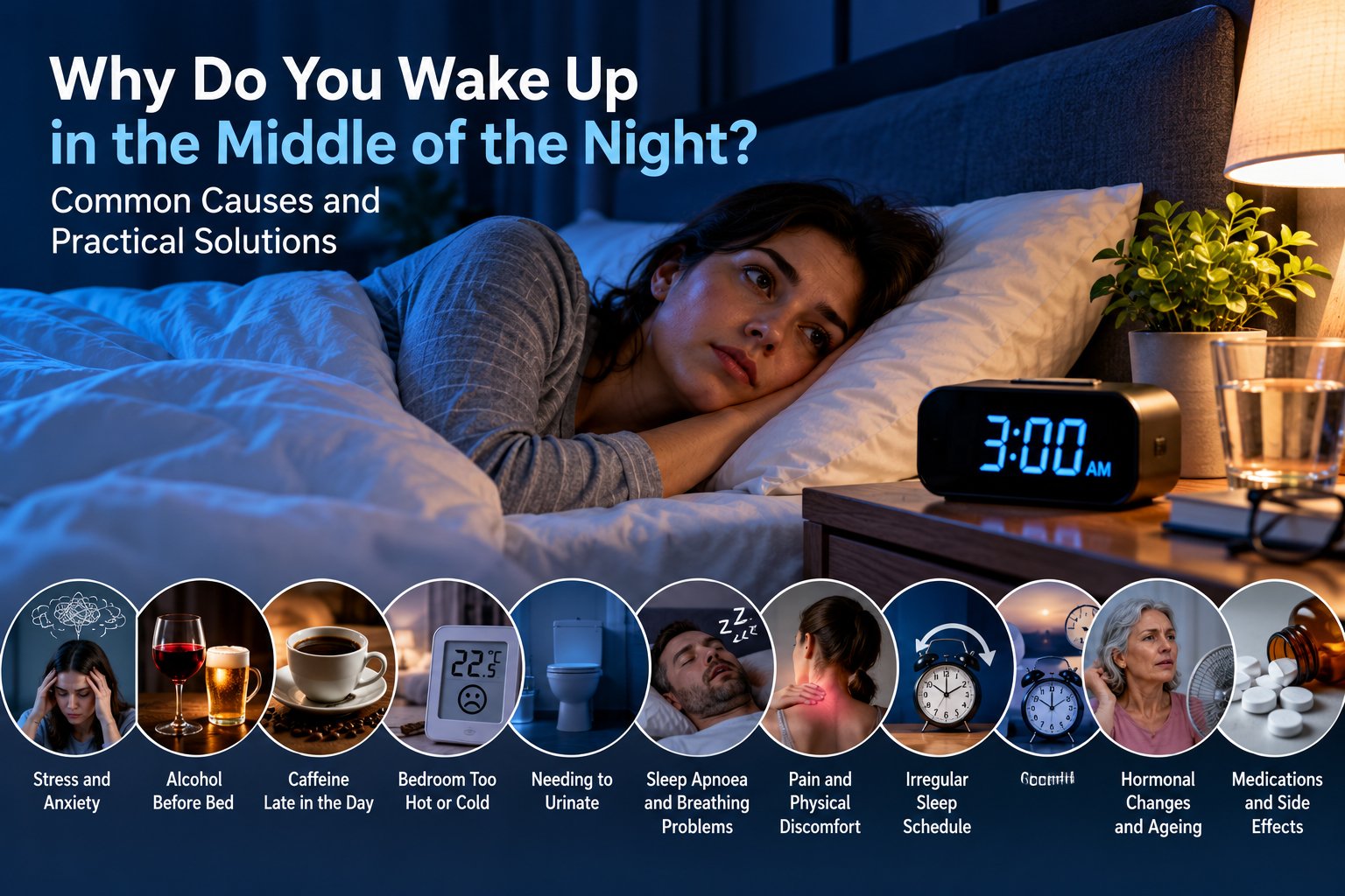 why wake up in middle of night